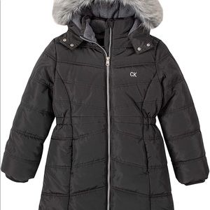Girls size XL 14/16 Calvin Klein Winter Coat